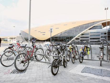 پارکینگ دوچرخه در دبی